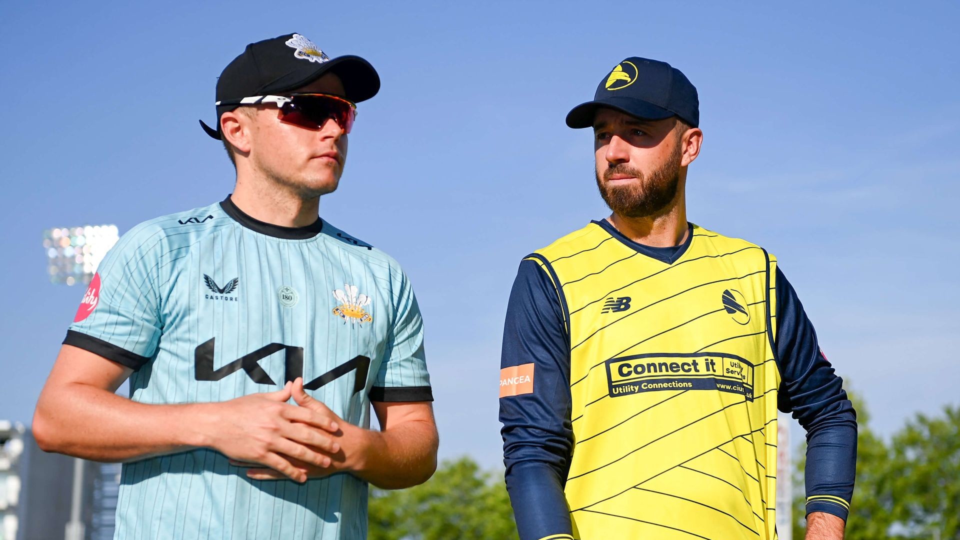 Sam Curran and James Vince