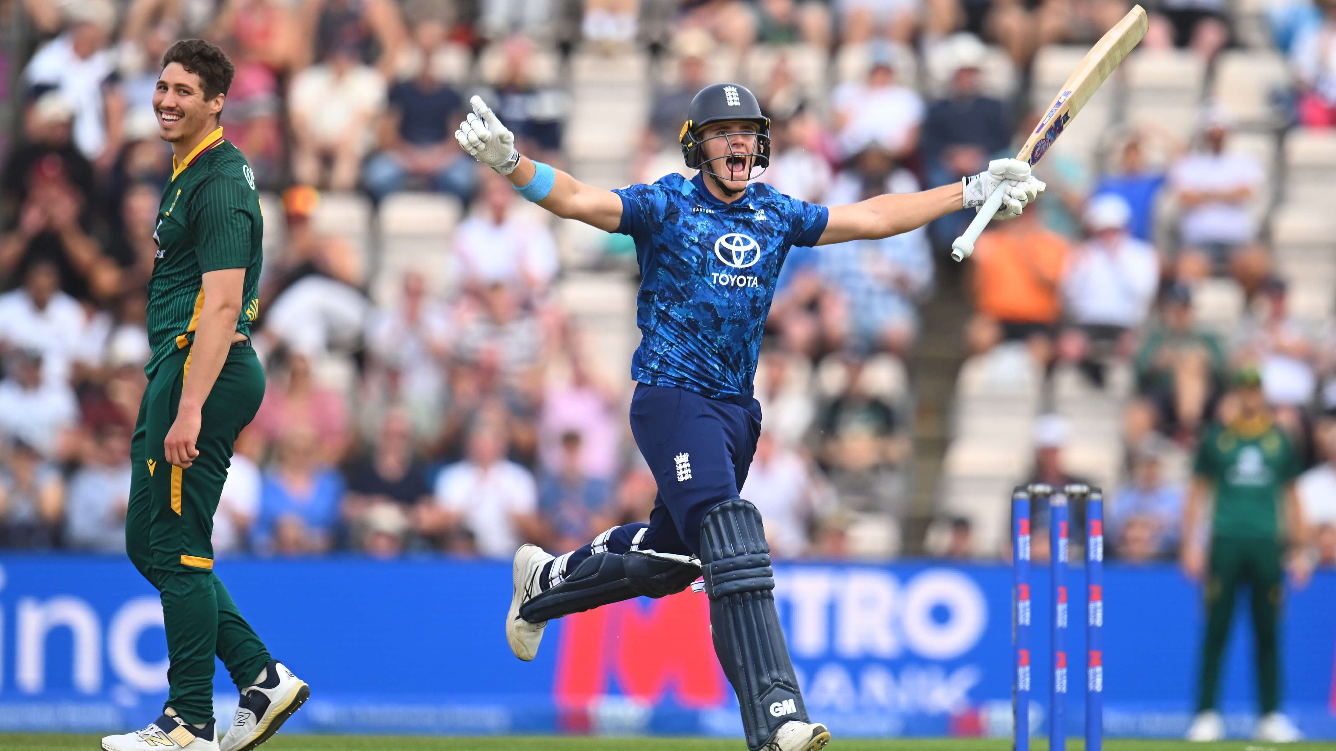 Bethell hits century against South Africa