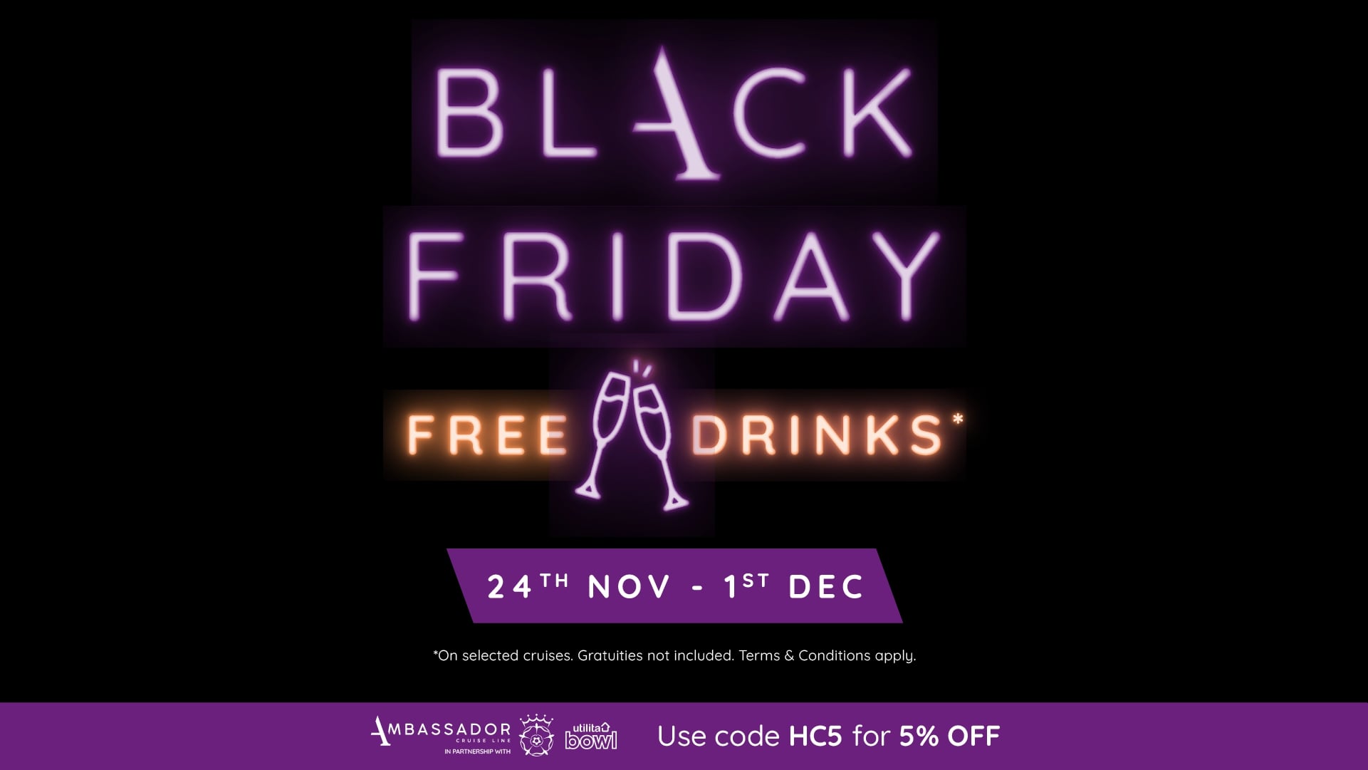 Ambassador Cruise Line Partnership