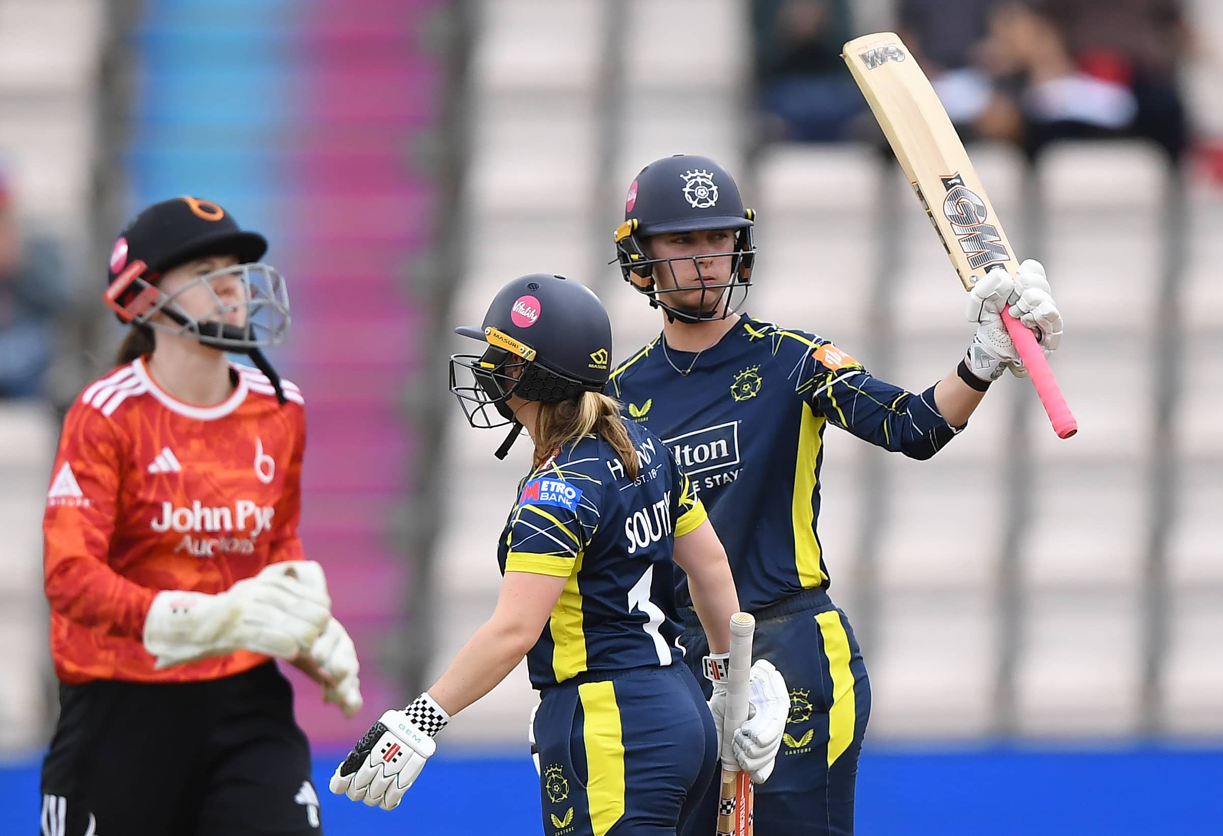 Freya Kemp in action